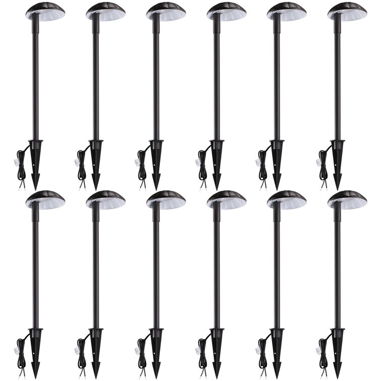 LEONLITE Oil Bronze Low Voltage Hardwired Integrated LED Metal Pathway